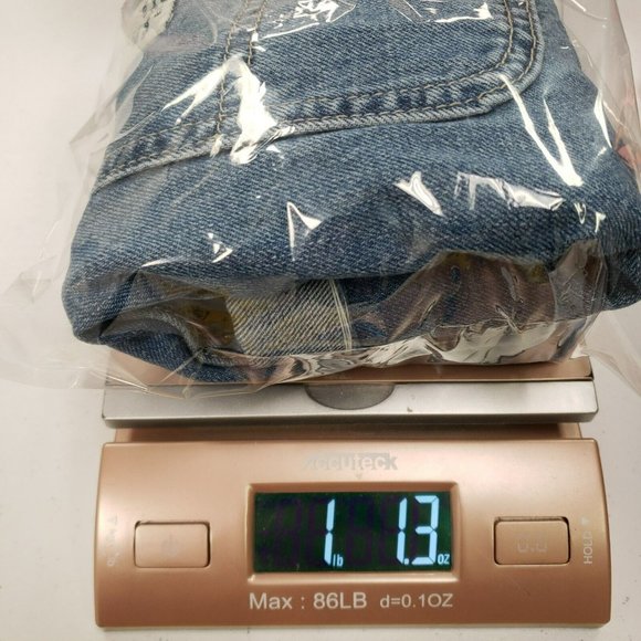 GAP Blue Denim Short Overalls - Picture 10 of 11